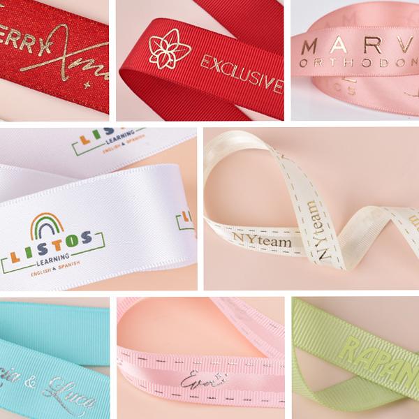 Custom Logo Printed Satin Ribbon – Personalized Polyester Ribbons for Gift Packaging 6