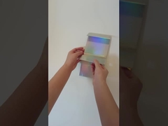 Custom Logo Magnetic Flap Cover Box Kothak Hadiah Natal Lipat Kothak Lipat Grosir