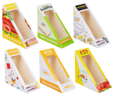 Beli Kemasan Kotak Warna Kertas Sandwich Cetak Kustom Dengan Pabrikan Jendela online manufacture