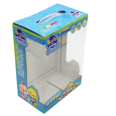 Beli Dicetak Daur Ulang F-Flute Corrugated Cardboard Toy Boxes Window Carrier Packaging online manufacture
