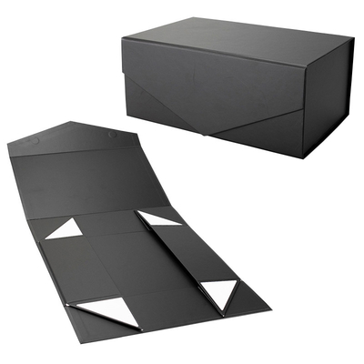 Harga yang bagus Custom Rigid Folding Gift Box Packaging Folding Magnetic Box Flap Open Cardboard Box on line