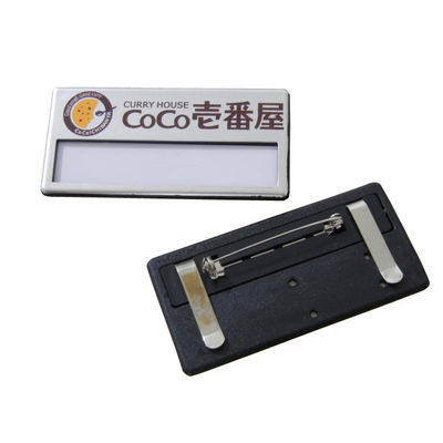 Beli Logo Nama Custom Tag Printable Nama Pribadi Lencana Dengan Pin Keamanan Untuk Konferensi online manufacture