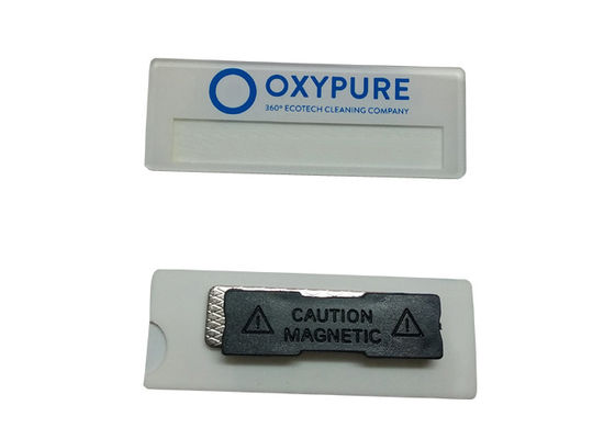 Beli Nama yang dipersonalisasi Tag pemegang Papan nama magnetik Nama staf Lencana nama dengan logo khusus online manufacture
