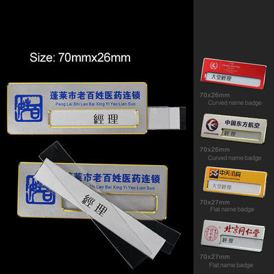 Beli Custom Printed Branded Name Badges Order Staff Name Tags Online Dengan Nama Jendela online manufacture