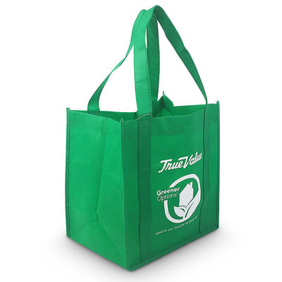 Harga yang bagus Custom Non Woven Budget Shopper Tote Bag tas belanjaan non tenunan Dengan Logo Merek on line