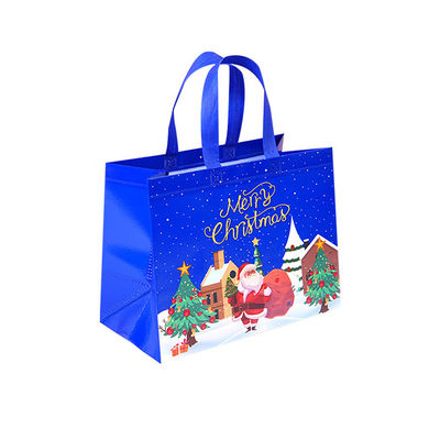 Harga yang bagus Printed Laminated Non Woven Christmas Bags Non Woven Shopping Bags Pabrik Grosir on line