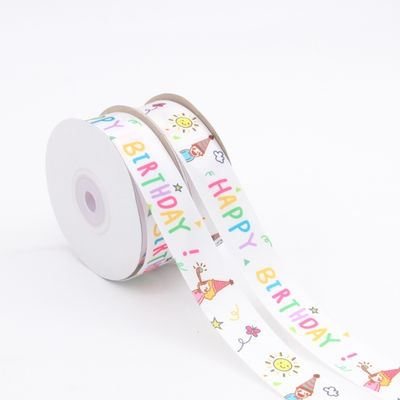 Beli Pita Satin Natal Cetak Kustom, Desain Grafis Pita Polyester Grosgrain online manufacture