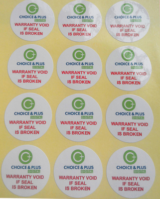 Beli Stiker Label Bulat Kustom – Stiker Logo Lingkaran Plastik PET Putih & Label Nama Anak-Anak online manufacture