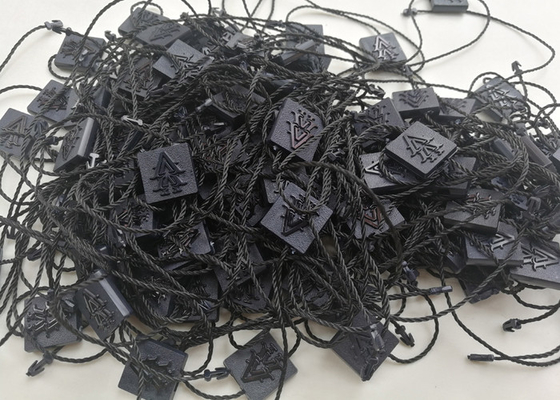 Beli Label Keamanan Segel Plastik Pribadi yang Dipesan Lebih Dahulu Label Ayunan Plastik Pada Pakaian online manufacture