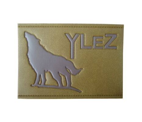 Beli Pakaian Besi Pada Label Pakaian, Label Jahit Personalisasi, Polos Backing Finish online manufacture
