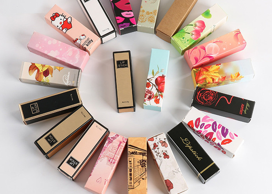 Beli Kotak Kertas Lipstik Mewah Kustom Kotak Kemasan Kecil Dengan Pencetakan Desain online manufacture