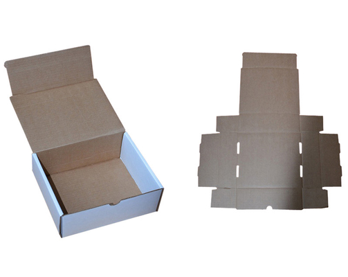 Harga yang bagus Bespoke E-Flute Corrugated Cardboard Roll End Tuck Top Box Pabrik Percetakan on line