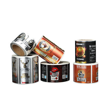 Harga yang bagus Label Botol Anggur yang Ditcetak Khusus on line