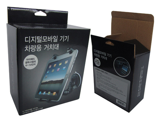 Harga yang bagus Custom E-Flute Corrugated Paper Hanger Boxes Product Packaging With Design Printing on line