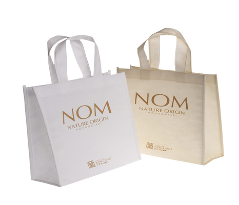 Harga yang bagus Tas Tote Non Woven Mencetak Promosi Tas Belanja Non Woven Dengan Logo Khusus on line
