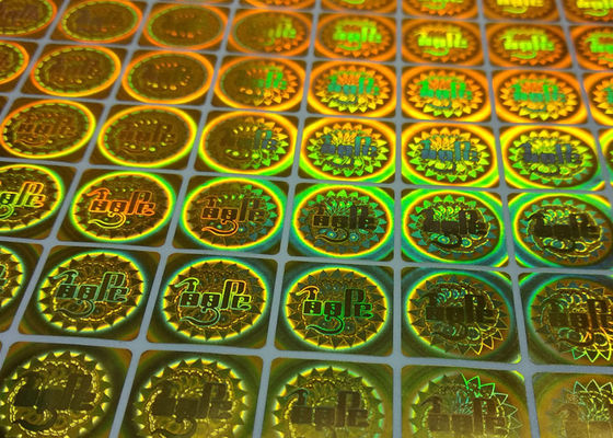 Harga yang bagus Keamanan Custom 3D Hologram Sticker Online Label Hologram Laser Tidak Dapat Digunakan Lagi Dengan Logo on line