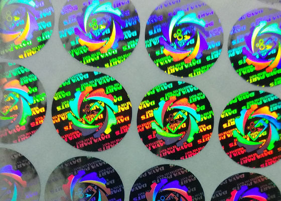 Satu kali menggunakan 3D Laser Holographic Label